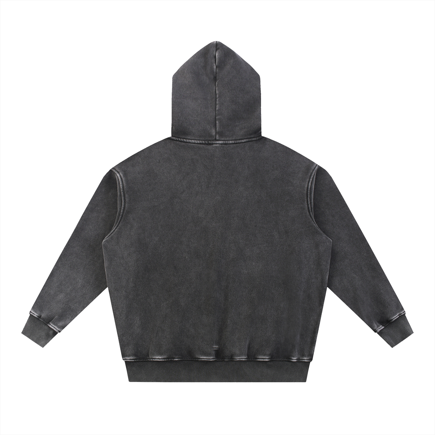 Snow Wash blackout hoodie