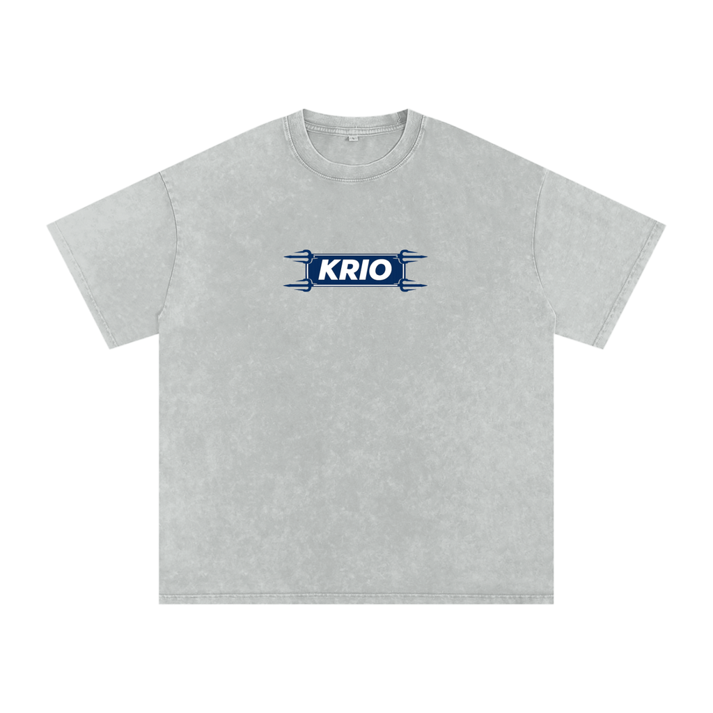 Snow Washed Oversized Krio shirt